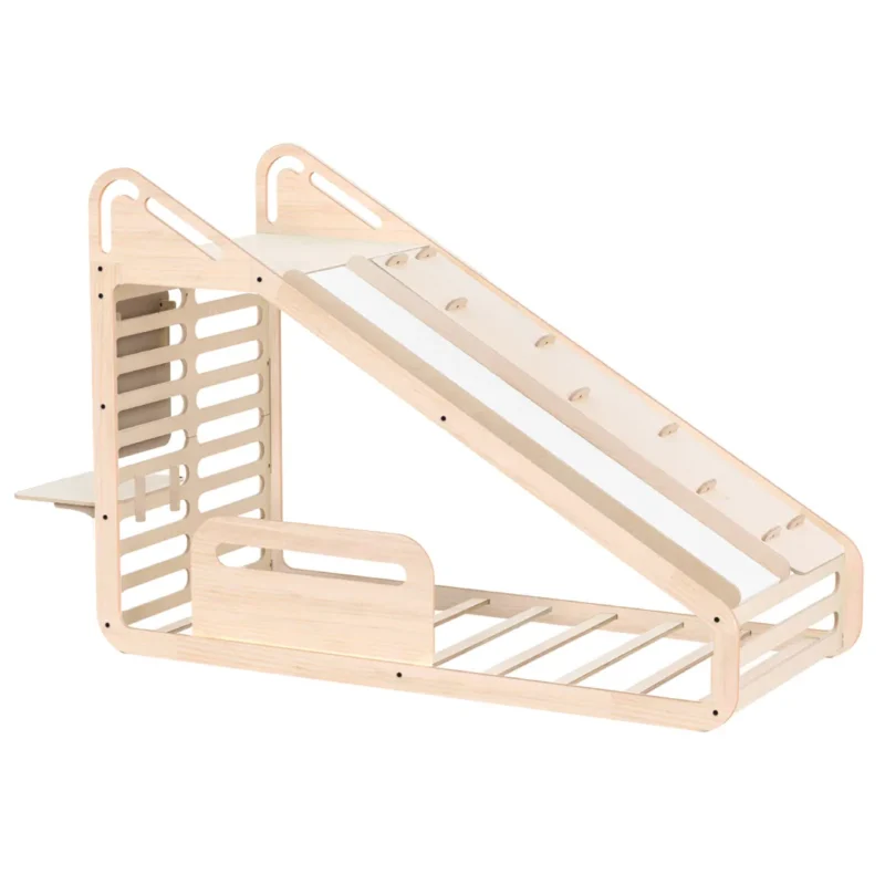 Sleepy Montessori Karyola Yatak All in One Hepsi bir Arada | Salıncak | Masa | Yazı Tahtası | Kaydırak | Tırmanma Tahtası