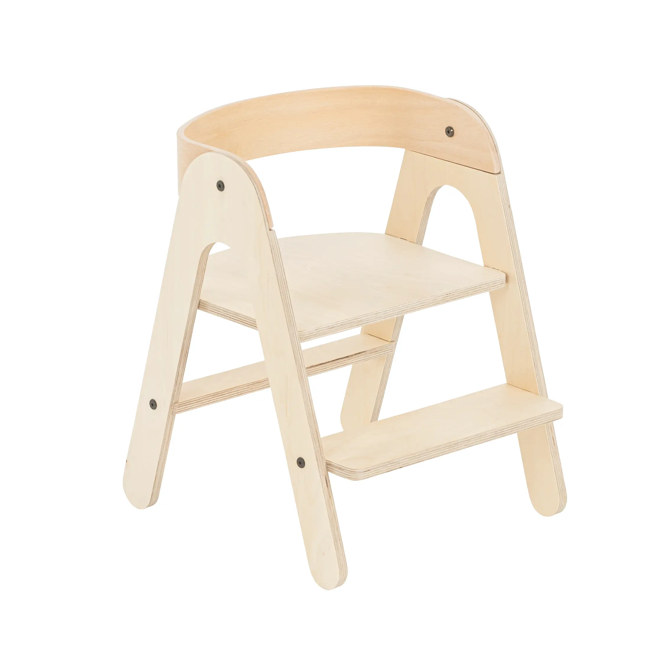 ministep çok amaçlı ahşap tabure