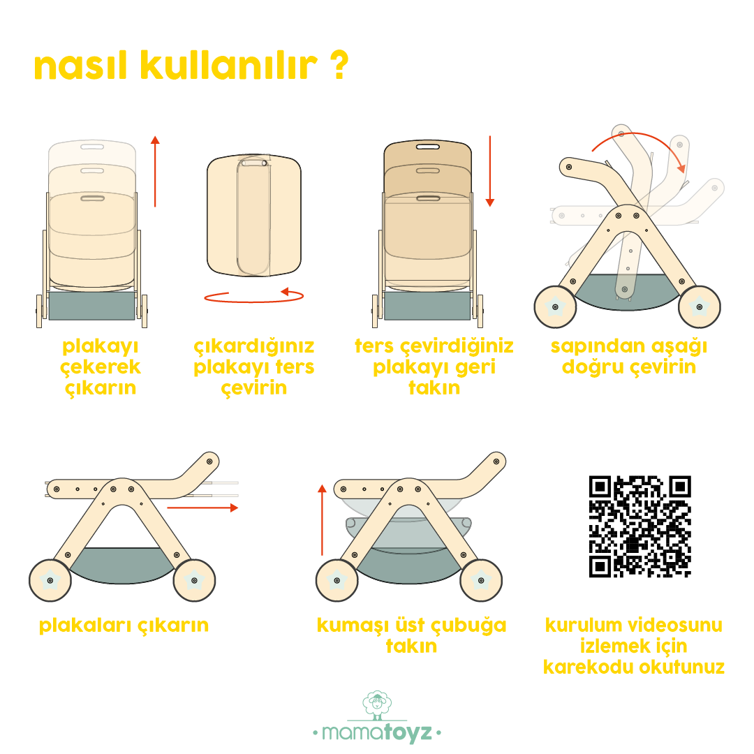 Trio Yürüteç Aktivite Masası Ahşap Chef | Mangal Versiyon 7 Trio Yürüteç Aktivite Masası Ahşap Chef | Mangal Versiyon - Görsel 7